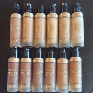 Too Faced Born This Way Matte Foundation Set of 12
